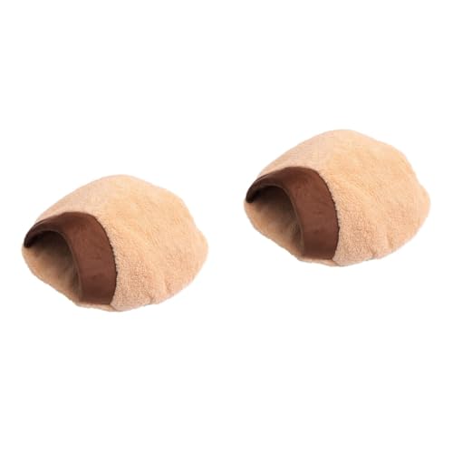 Yardwe 2St Haustiernest Haustierzubehör warmes Haustierbett Hundebett für Welpen Welpenbetten pet Bed haustierfeldbett Katzenbetten Kätzchenhöhle Katzenhaus Oval Katze Schlafsack Matte Yardwe 2St Haustiernest Haustierzubehör warmes Haustierbett Hundebett für Welpen Welpenbetten pet Bed haustierfeldbett Katzenbetten Kätzchenhöhle Katzenhaus Oval Katze Schlafsack Matte von Yardwe
