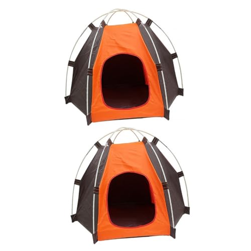 Yardwe 2st Haustierzelt Im Freien Sonnenschutzzelt Für Hunde Faltbares Haustierzelt Haustier Tipi Indoor-hundezelt Katze Schläft Tipi-hundebett Kleines Hundezelt Zelte Hundezaun Schatten Yardwe 2st Haustierzelt Im Freien Sonnenschutzzelt Für Hunde Faltbares Haustierzelt Haustier Tipi Indoor-hundezelt Katze Schläft Tipi-hundebett Kleines Hundezelt Zelte Hundezaun Schatten von Yardwe
