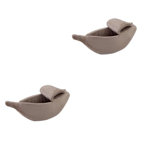 Yardwe 2St Katzennest Katzenbett haustierbett katzenbetg hundbett dogbed Haustier warmes Welpenzwinger Hundenapfbett Hundebett Hund warme Matte Katzenhausbett Banane Schlafsofa Yardwe 2St Katzennest Katzenbett haustierbett katzenbetg hundbett dogbed Haustier warmes Welpenzwinger Hundenapfbett Hundebett Hund warme Matte Katzenhausbett Banane Schlafsofa von Yardwe