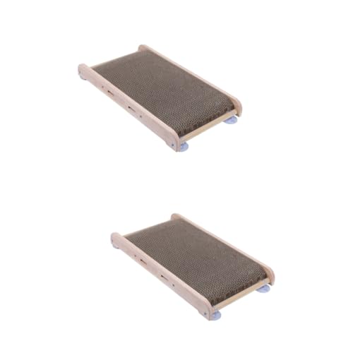 Yardwe 2St Katzenkratzbrett aus Wellpappe katzenmöbel Katzen möbel Kratzunterlage Sofa Wand Haustierzubehör Kratzbrett für Katze Anti-Griff Wellpapier Katzenspielzeug kratzbaum für Katzen Yardwe 2St Katzenkratzbrett aus Wellpappe katzenmöbel Katzen möbel Kratzunterlage Sofa Wand Haustierzubehör Kratzbrett für Katze Anti-Griff Wellpapier Katzenspielzeug kratzbaum für Katzen von Yardwe