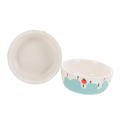 Yardwe Stilvoller Futternapf Aus Keramik mit Geneigtem Design für Einfaches Fressen für Hamster und Kaninchen Yardwe Stilvoller Futternapf Aus Keramik mit Geneigtem Design für Einfaches Fressen für Hamster und Kaninchen von Yardwe