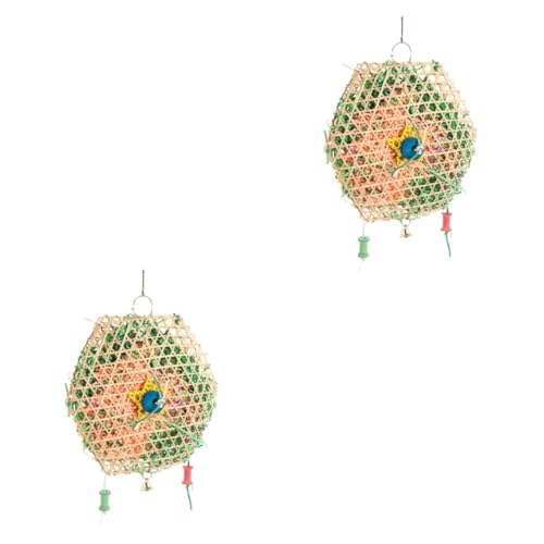Yardwe 2St Papagei Spielzeug Vogelspielzeug Animal Toys Nymphensittich Spielzeug Papageienspielzeug Vogelkäfig Spielzeuge Spielzeug für Vögel Vogelzubehör der Vogel Kleiner Papagei Russ Yardwe 2St Papagei Spielzeug Vogelspielzeug Animal Toys Nymphensittich Spielzeug Papageienspielzeug Vogelkäfig Spielzeuge Spielzeug für Vögel Vogelzubehör der Vogel Kleiner Papagei Russ von Yardwe