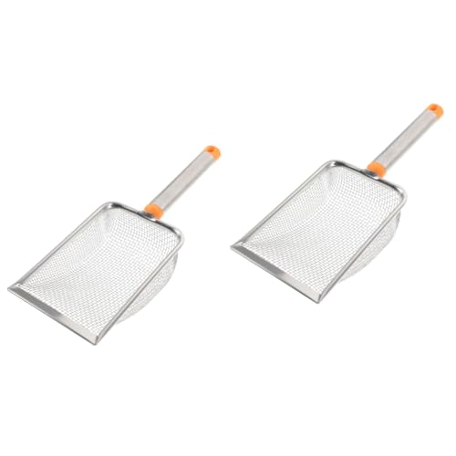 Yardwe 2 Stücke Katzenstreu Schaufel Robuste Metall Wurf Scooper Für Katze Katzenklo Scooper Bequem Zu Halten Yardwe 2 Stücke Katzenstreu Schaufel Robuste Metall Wurf Scooper Für Katze Katzenklo Scooper Bequem Zu Halten von Yardwe