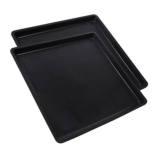 Yardwe 2stücke Pet Käfig Bettpfanne Haustierkäfig-tablett Kunststoff Haustierkäfig-basistablett Haustierkäfig-töpfchentablett Einfache Handhabung Yardwe 2stücke Pet Käfig Bettpfanne Haustierkäfig-tablett Kunststoff Haustierkäfig-basistablett Haustierkäfig-töpfchentablett Einfache Handhabung von Yardwe