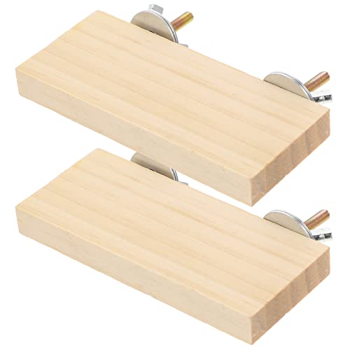Yardwe 2stücke Rechteckige Vogelplattformen Aus Holz Bunte Vögel Spielständer Für Käfige Für Wellensittiche Papageien Und Andere Kleintiere Yardwe 2stücke Rechteckige Vogelplattformen Aus Holz Bunte Vögel Spielständer Für Käfige Für Wellensittiche Papageien Und Andere Kleintiere von Yardwe