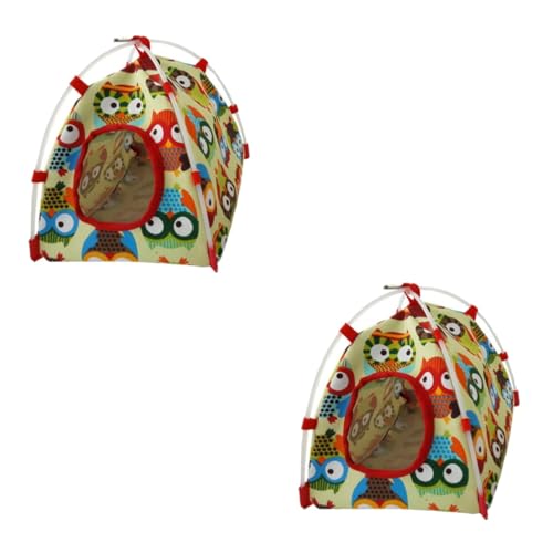 Yardwe 2 Stücke Hideaway Schlafen Bett Vogel Zelt Für Papageien Pet Supplies Größe L Eule Freundliche Yardwe 2 Stücke Hideaway Schlafen Bett Vogel Zelt Für Papageien Pet Supplies Größe L Eule Freundliche von Yardwe