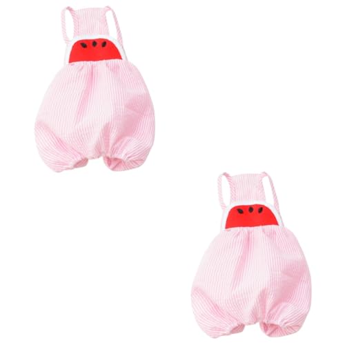 Yardwe 2St Wassermelonenkleidung für Haustiere Kostüme für Mädchen Hundeshirt für kleine Hunde Schlafanzug für Männer Nachthemd Tragetuch-Kostüm für Haustiere Party-Hundehose Kleiner Hund von Yardwe