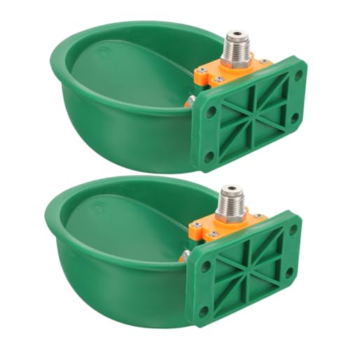 Yardwe 2stücke Automatische Trinkschalen Für Schafe Und Ziegen Kunststoff Wasserspender Spillresistente Tränke Für Kälber Rinder Und Nutztiere Wetterfest Und Langlebig von Yardwe