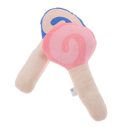 Yardwe 2Stücke Lollipop Förmige Hundespielzeuge Mit Quietscher Interaktive Kauspielzeuge Für Molar Und Angst Und Langeweile Fördert Spielspaß von Yardwe