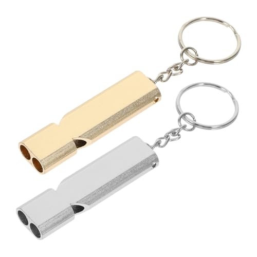 Yardwe 2Stücke Trainingspfeife Für Tauben Lautstarke Aluminium Signalpfeife Perfektes Hundetrainingsgerät Tragbar Und Langlebig Für Vogeltraining Und Kommunikation Yardwe 2Stücke Trainingspfeife Für Tauben Lautstarke Aluminium Signalpfeife Perfektes Hundetrainingsgerät Tragbar Und Langlebig Für Vogeltraining Und Kommunikation von Yardwe