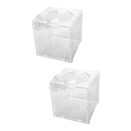 Yardwe 2er-Box Isoliertes Aufzuchtbecken Eingewöhnungsnetz Netz Für Fischinkubatoren -laufstall Aquarienexemplar Zuchtnetz Für Aquarien Tropf-akklimatisierungs-kit Gehäuse Transparent Yardwe 2er-Box Isoliertes Aufzuchtbecken Eingewöhnungsnetz Netz Für Fischinkubatoren -laufstall Aquarienexemplar Zuchtnetz Für Aquarien Tropf-akklimatisierungs-kit Gehäuse Transparent von Yardwe