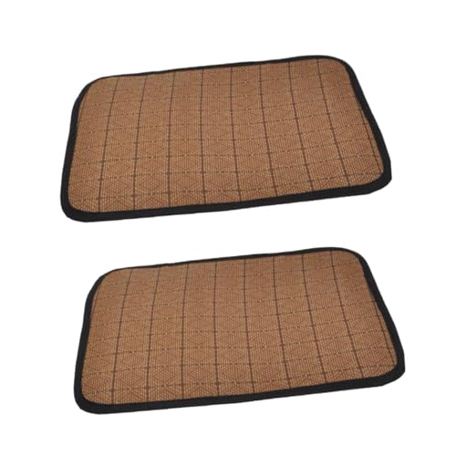 Yardwe 2pcs Pad Wärmeableitung Pad Hund Kissen Katze Kühlen Matte Pet Liefert 40x40cm Atmungsaktiv Yardwe 2pcs Pad Wärmeableitung Pad Hund Kissen Katze Kühlen Matte Pet Liefert 40x40cm Atmungsaktiv von Yardwe