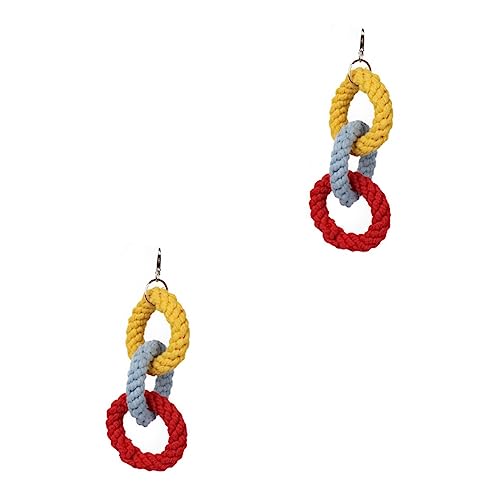 Yardwe 2stücke Kletterspielzeug Für Kleintiere Interaktives Spielzeug Mit DREI Bunten Ringen Für Hamster Zuckergleiter Vögel Und Andere Kleine Haustiere Bewegung Und Spielvergnügen Yardwe 2stücke Kletterspielzeug Für Kleintiere Interaktives Spielzeug Mit DREI Bunten Ringen Für Hamster Zuckergleiter Vögel Und Andere Kleine Haustiere Bewegung Und Spielvergnügen von Yardwe