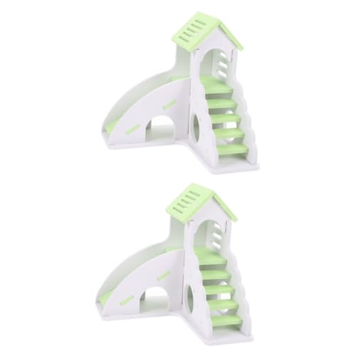 Yardwe 2st Hamster-Spielzeug Haustier Schlafhaus Kauspielzeug Rennmaus Hasenburg Igel Spielzeug Chinchilla-versteck Tierkäfig Kleintierhaus Hamster Versteck Light Green PVC Yardwe 2st Hamster-Spielzeug Haustier Schlafhaus Kauspielzeug Rennmaus Hasenburg Igel Spielzeug Chinchilla-versteck Tierkäfig Kleintierhaus Hamster Versteck Light Green PVC von Yardwe