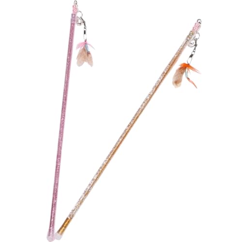 Yardwe Katzenspielzeug 2er-Pack Katzenangel Und Leicht Für Katzen Zufälliger Stil Yardwe Katzenspielzeug 2er-Pack Katzenangel Und Leicht Für Katzen Zufälliger Stil von Yardwe
