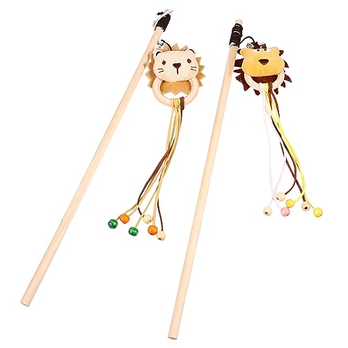 Yardwe Plüsch-katzenspielzeug-Set 2er-Pack Katzen-Teasing Katzen-Teaser-Spielzeug Interaktives Katzenspielzeug Für Hauskatzen Katzen-Teasing-Stick Yardwe Plüsch-katzenspielzeug-Set 2er-Pack Katzen-Teasing Katzen-Teaser-Spielzeug Interaktives Katzenspielzeug Für Hauskatzen Katzen-Teasing-Stick von Yardwe