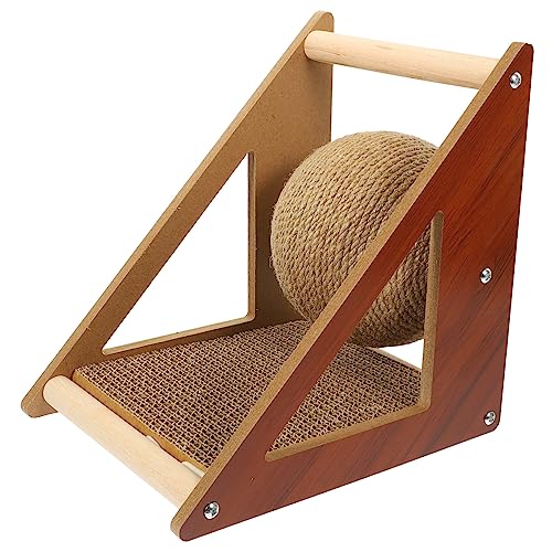 Yardwe 2St kratzbaum für Katzen Kätzchen Versorgung interessanter Kratzbaum für Kätzchen Spielzeug Schaber Verschleißfester Katzenkratzer Zimmerkatze Kratzball Boden MDF Yardwe 2St kratzbaum für Katzen Kätzchen Versorgung interessanter Kratzbaum für Kätzchen Spielzeug Schaber Verschleißfester Katzenkratzer Zimmerkatze Kratzball Boden MDF von Yardwe