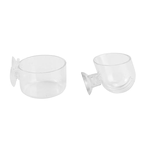 Yardwe Schwimmender Futterspender für Aquarien 2er-Pack Rot Futter-futterbecher Glatt Zur Einfachen Reinigung für Aquarien Yardwe Schwimmender Futterspender für Aquarien 2er-Pack Rot Futter-futterbecher Glatt Zur Einfachen Reinigung für Aquarien von Yardwe