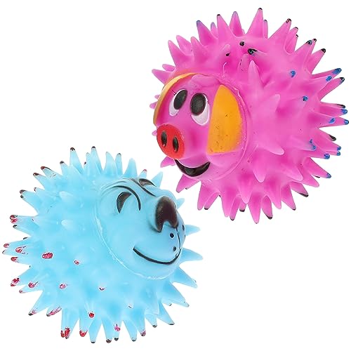 Yardwe 2stücke Gummibälle Für Hunde Lustiges Kauspielzeug Zur Zahnpflege Interaktives Spielzeug Für Kleine Welpen Robustes Sicheres Material Yardwe 2stücke Gummibälle Für Hunde Lustiges Kauspielzeug Zur Zahnpflege Interaktives Spielzeug Für Kleine Welpen Robustes Sicheres Material von Yardwe