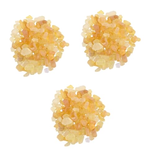 Yardwe 3 Packungen Aquarium Kieselsteine ​​natürliche Chips Fisch Tank Kies Trommelkies Wohnkultur Stein von Yardwe