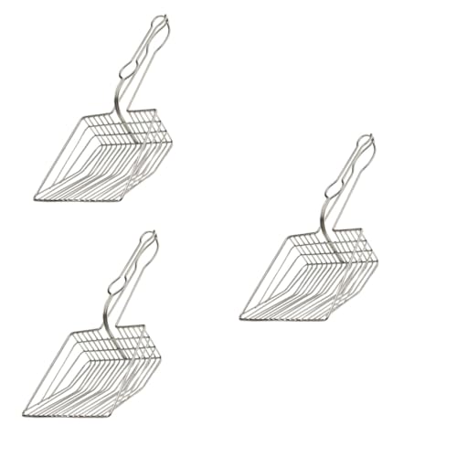 Yardwe 3 STK cat Litter Shovel katzenstreu schippe Effektive Katzenstreu-Schaufel Hygienische Katzenstreu-Schaufel Tierstreu-Schaufel Katzenkot Tablett Metall Katze Partikel Müllschaufel Yardwe 3 STK cat Litter Shovel katzenstreu schippe Effektive Katzenstreu-Schaufel Hygienische Katzenstreu-Schaufel Tierstreu-Schaufel Katzenkot Tablett Metall Katze Partikel Müllschaufel von Yardwe