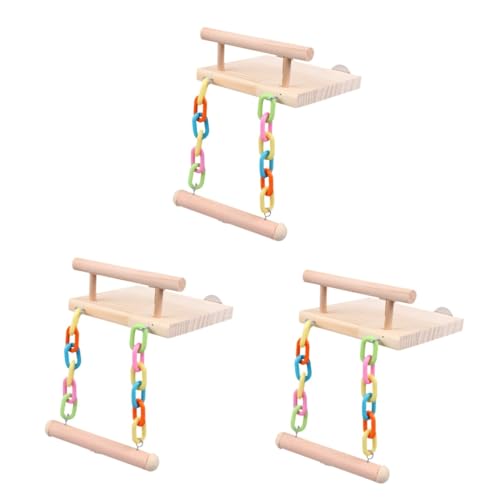 Yardwe 3 Stück Lustiges Vogel-papageien-schaukelspielzeug Papageien-vogelspielzeug Beißspielzeug Für Vögel Schaukel-Design Kletterleiter Acryl-schaukelspielzeug Yardwe 3 Stück Lustiges Vogel-papageien-schaukelspielzeug Papageien-vogelspielzeug Beißspielzeug Für Vögel Schaukel-Design Kletterleiter Acryl-schaukelspielzeug von Yardwe