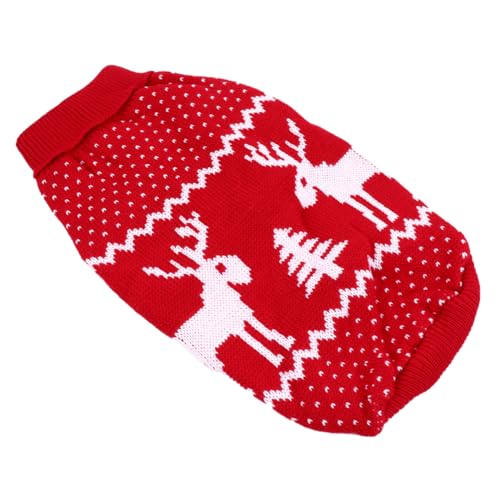Yardwe 3 STK Weihnachtspullover Hundemantel Pullover für Hunde klein Weihnachts hundekostüm Weihnachten hundekostüm Kleider weihnachtsdeko Hundefestival-Pullover Hundekleidung Haustier von Yardwe