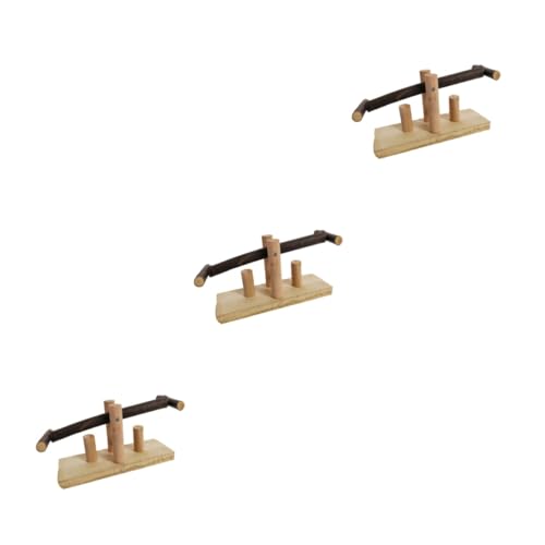 Yardwe 3 Stücke Papagei Schaukel Spielzeug Holz Wippe Für Ziervögel Vogel Papagei Schaukel Spielzeug Spaß Wippe Für Papageien Yardwe 3 Stücke Papagei Schaukel Spielzeug Holz Wippe Für Ziervögel Vogel Papagei Schaukel Spielzeug Spaß Wippe Für Papageien von Yardwe