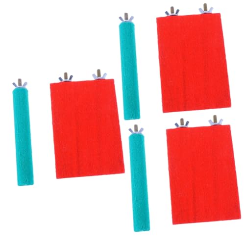 Yardwe 3sätze Vogelspielzeug Mit Krallen-schleifstange Und Sitzstange Käfigzubehör Für Kleine Vögel Wie Wellensittiche Natürlichem Fördert Spiel Und Krallenpflege Yardwe 3sätze Vogelspielzeug Mit Krallen-schleifstange Und Sitzstange Käfigzubehör Für Kleine Vögel Wie Wellensittiche Natürlichem Fördert Spiel Und Krallenpflege von Yardwe