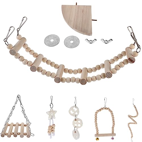 Yardwe 3 Sets Papagei-trainingsspielzeug Vogel-papagei-Spielzeug Holzspielzeug Schaukel Papagei-kauspielzeug Vogel-sitzstange Käfig Vogelspielzeug Yardwe 3 Sets Papagei-trainingsspielzeug Vogel-papagei-Spielzeug Holzspielzeug Schaukel Papagei-kauspielzeug Vogel-sitzstange Käfig Vogelspielzeug von Yardwe