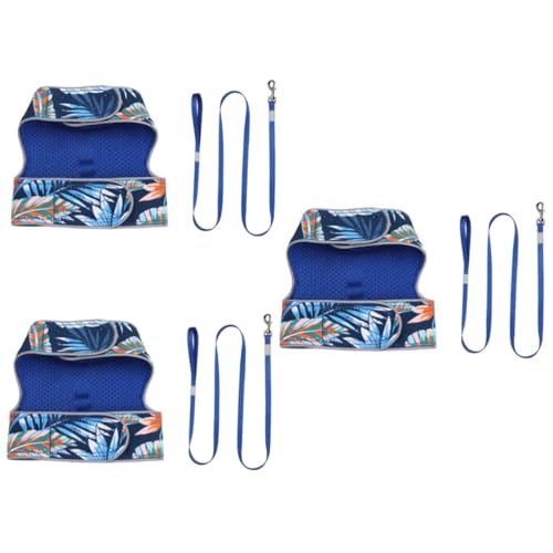 Yardwe 3 Sets Verstellbare Katzenleine Weiche Netz-polyesterweste Für Kätzchen Und Erwachsene Katzen Yardwe 3 Sets Verstellbare Katzenleine Weiche Netz-polyesterweste Für Kätzchen Und Erwachsene Katzen von Yardwe