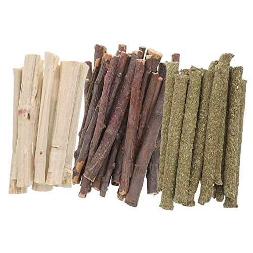 Yardwe Meerschweinchen-Spielzeug 3er-Pack Kauspielzeug Aus Ästen für Kaninchen Hamster Chinchillas Sicherer Spaß für Kleintiere Yardwe Meerschweinchen-Spielzeug 3er-Pack Kauspielzeug Aus Ästen für Kaninchen Hamster Chinchillas Sicherer Spaß für Kleintiere von Yardwe