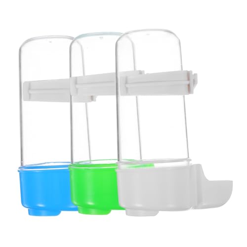 Yardwe 3 Stück Automatischer Vogeltränke Wasserspender für Sittiche Nymphensittiche Kanarienvögel Hygienisches Vogelzubehör für Einfache und Frisches Wasser im Käfig Yardwe 3 Stück Automatischer Vogeltränke Wasserspender für Sittiche Nymphensittiche Kanarienvögel Hygienisches Vogelzubehör für Einfache und Frisches Wasser im Käfig von Yardwe