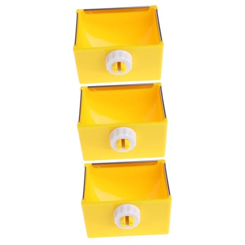 Yardwe 3 Stück Futternapf Für Haustierkäfig Futternapf Für Kaninchen Quadratische Schüssel Quadratische Schüssel Für Kaninchen Yardwe 3 Stück Futternapf Für Haustierkäfig Futternapf Für Kaninchen Quadratische Schüssel Quadratische Schüssel Für Kaninchen von Yardwe