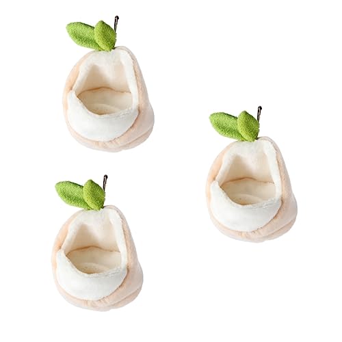 Yardwe 3 Stück Hamsternest Kleine Haustierhöhle Meerschweinchennest Warmes Haustiernest Hamsterschlafhaus Haustierschlafnest Haustierhamster Warme Höhle Hamsterschlafnest Mini Yardwe 3 Stück Hamsternest Kleine Haustierhöhle Meerschweinchennest Warmes Haustiernest Hamsterschlafhaus Haustierschlafnest Haustierhamster Warme Höhle Hamsterschlafnest Mini von Yardwe