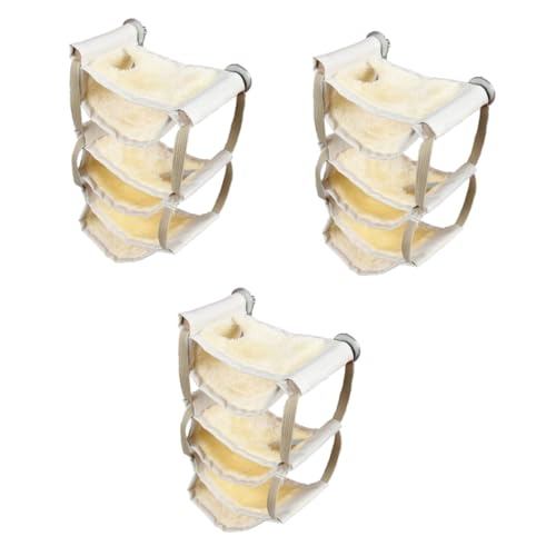 Yardwe 3 Stück Hamsterzubehör Kleines Haustier Hängebett Hamsterbett Hamster Hängematte Hamster Hängebett Yardwe 3 Stück Hamsterzubehör Kleines Haustier Hängebett Hamsterbett Hamster Hängematte Hamster Hängebett von Yardwe
