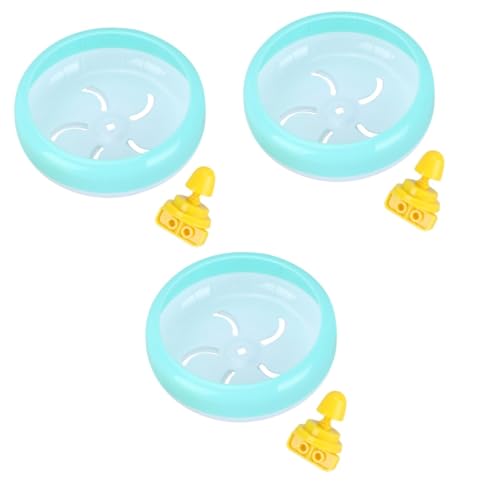Yardwe 3 Stücke 18cm Ruhig Stumm Hamster Übung Rad Laufrad Mit Für Zwerg Hamster Mäuse Spielzeug von Yardwe