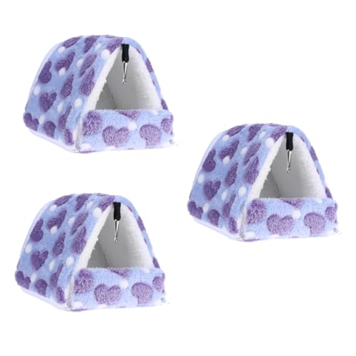 Yardwe 3 Stück Haustier Warmes Hamsterhaus Bett Hamsterkäfig Hamster Warmes Bett Kleintierbett Haustierbett Hamsternest Yardwe 3 Stück Haustier Warmes Hamsterhaus Bett Hamsterkäfig Hamster Warmes Bett Kleintierbett Haustierbett Hamsternest von Yardwe