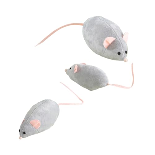 Yardwe 3stücke Teiliges Katzenspielzeug Interaktive Mäuse Für Katzen Fördert Spielverhalten Kauen Und Entspannung Für Katzen Aller Yardwe 3stücke Teiliges Katzenspielzeug Interaktive Mäuse Für Katzen Fördert Spielverhalten Kauen Und Entspannung Für Katzen Aller von Yardwe
