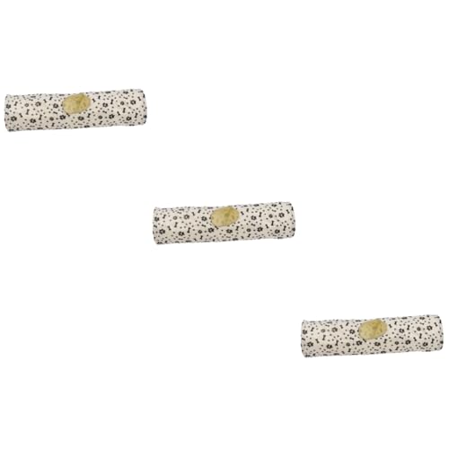 Yardwe 3-teiliges Katzentunnel-Set Für Den Innenbereich Spieltunnel Katzenwürfel Spielzeug-Set Spaß Für Katzen von Yardwe