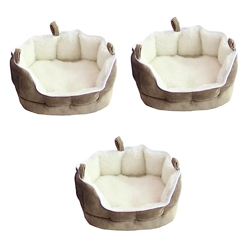 Yardwe Kaninchen Sofa 3 Stück Kleines Haustiersofa Frettchenhaus Kleines Haustierbett Frettchenbett Yardwe Kaninchen Sofa 3 Stück Kleines Haustiersofa Frettchenhaus Kleines Haustierbett Frettchenbett von Yardwe
