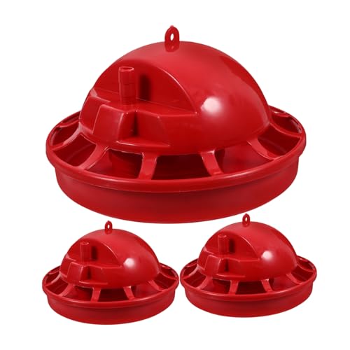 Yardwe 3stücke Automatische Trinkwassergerät Für Hühner Aus Automatische Wasser Tasse Ohne Verschwendung Geeignet Für Hühner Tauben Und Vögel von Yardwe
