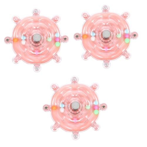 Yardwe 3stücke Parrot Rotating Wheel Interaktives Kauspielzeug Für Vögel Entspannendes Spielzeug Mit Rotierendem Design Für Wellensittiche Und Sittiche von Yardwe