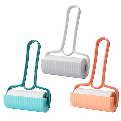 Yardwe 3 Stück Roller-Haar-Aufkleber Schnappen Fusselrolle Für Tierhaare Kauen Lockenstab Nachfüllungen Haarschneidemaschinen Rechen Rollen Hitzeloser Haarblockler Pro Klebeband Colorful Yardwe 3 Stück Roller-Haar-Aufkleber Schnappen Fusselrolle Für Tierhaare Kauen Lockenstab Nachfüllungen Haarschneidemaschinen Rechen Rollen Hitzeloser Haarblockler Pro Klebeband Colorful von Yardwe