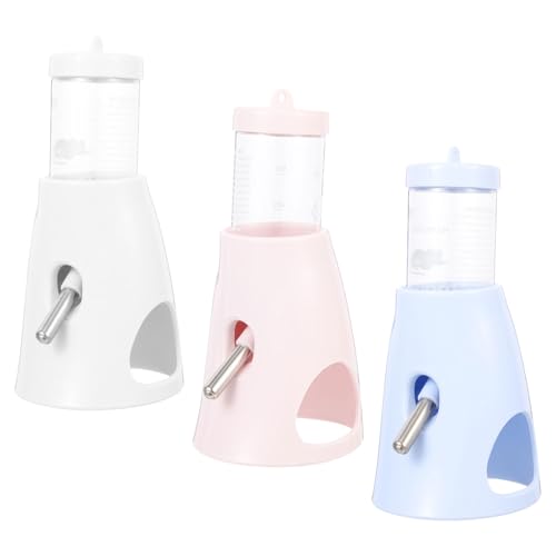 Yardwe 3 Stück Teiliges Hamster Trinkflaschen mit Rollkugel Auslaufsicherer Stehender Wasserspender für Kleine Haustiere Wie Kaninchen Eichhörnchen Chinchilla für Sauberes und Bequemes Yardwe 3 Stück Teiliges Hamster Trinkflaschen mit Rollkugel Auslaufsicherer Stehender Wasserspender für Kleine Haustiere Wie Kaninchen Eichhörnchen Chinchilla für Sauberes und Bequemes von Yardwe