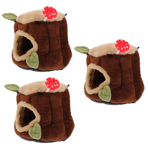 Yardwe 3stücke Kuschelnest Für Kleine Tiere Warmer Hamster-Hideout Geeignet Für Hamster Zwergratten Und Meerschweinchen Für Wintertage Yardwe 3stücke Kuschelnest Für Kleine Tiere Warmer Hamster-Hideout Geeignet Für Hamster Zwergratten Und Meerschweinchen Für Wintertage von Yardwe