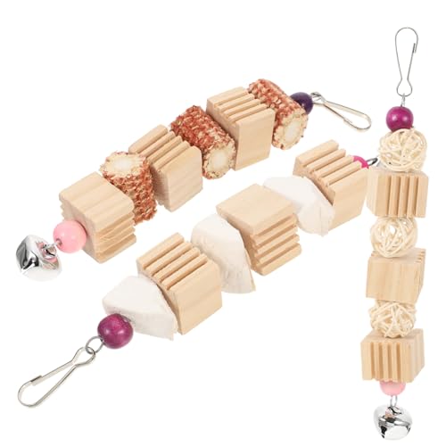 Yardwe 3 Stück kauen Knochen Vogel Papageien Zahnen Spielzeuge Papagei Vogelspielzeug klein Schnabelschleifspielzeug Vogelkauspielzeug für Papagei Zufällige Farbe Yardwe 3 Stück kauen Knochen Vogel Papageien Zahnen Spielzeuge Papagei Vogelspielzeug klein Schnabelschleifspielzeug Vogelkauspielzeug für Papagei Zufällige Farbe von Yardwe