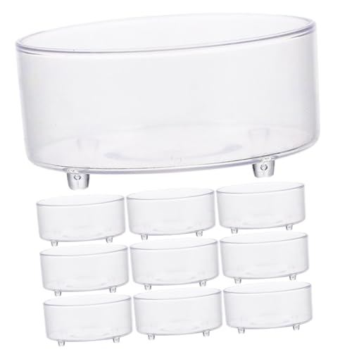 Yardwe 30stücke Teiliges Transparenten -Reptilien-Futter Und Wasserschalen Für Echsen Spinnen Skorpione Und Kleine Haustiere Langlebig Und Yardwe 30stücke Teiliges Transparenten -Reptilien-Futter Und Wasserschalen Für Echsen Spinnen Skorpione Und Kleine Haustiere Langlebig Und von Yardwe