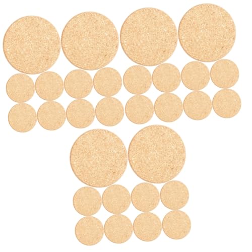 Yardwe 3 Sets Korkmatten Für Zimmerpflanzen Blumentopf-bodenmatten Korkuntersetzer Korkuntersetzer Pad Blumentopfhalter 10 Stück * 3 von Yardwe
