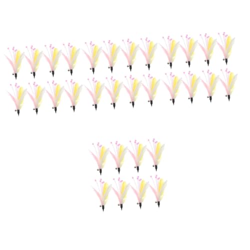 Yardwe 4sets Katzenspielzeug Ersatz Interaktives Spielzeug Für Katzen Glocken Federn Kätzchen Teaser Spielzeug 8 Stücke * 4 Yardwe 4sets Katzenspielzeug Ersatz Interaktives Spielzeug Für Katzen Glocken Federn Kätzchen Teaser Spielzeug 8 Stücke * 4 von Yardwe